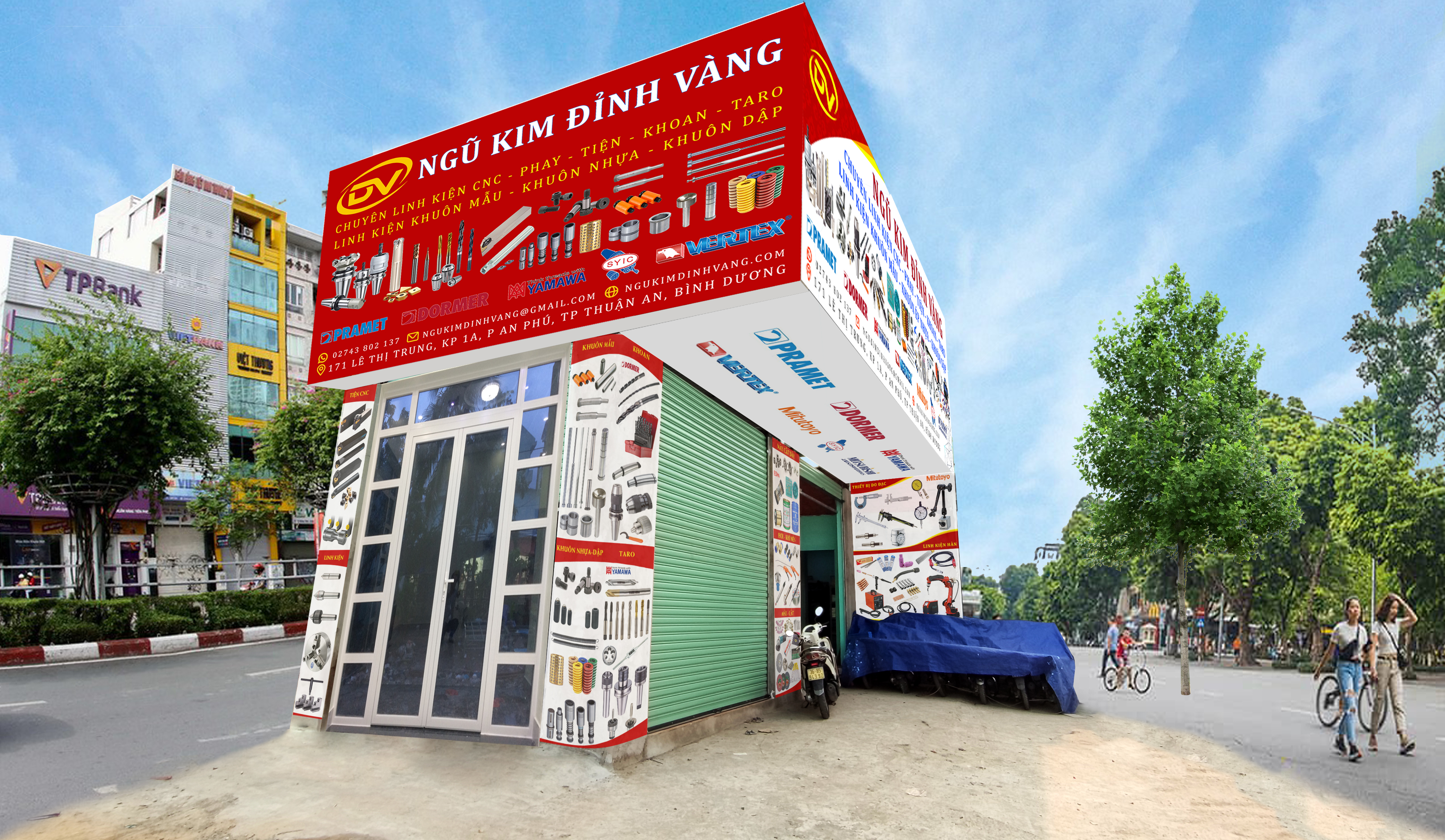Công ty chúng tôi là nhà cung cấp hàng đầu tại Việt Nam bao gồm các sản phẩm về: Linh kiện CNC,Dụng cụ Phay Tiện, Dụng cụ cắt gọt, Lò xo khuôn mẫu,Linh kiện khuôn mẫu... 