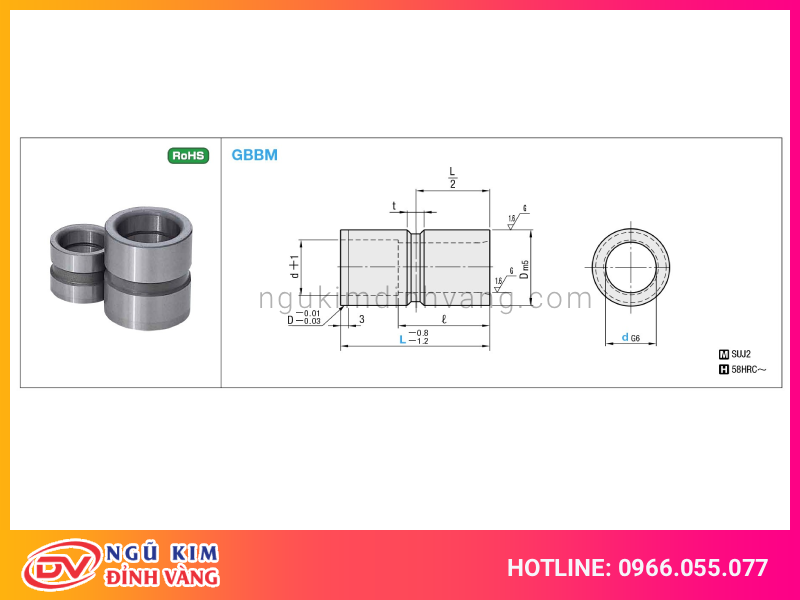 cấu tạo bạc không vai
