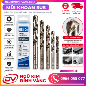 mũi khoan SUS