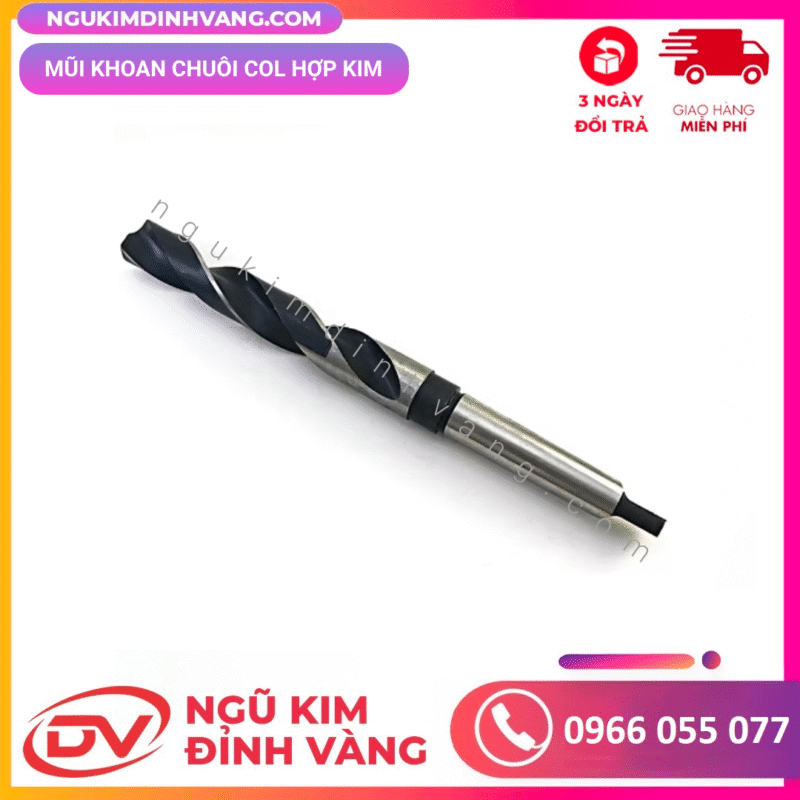 mũi khoan chuôi col hợp kim