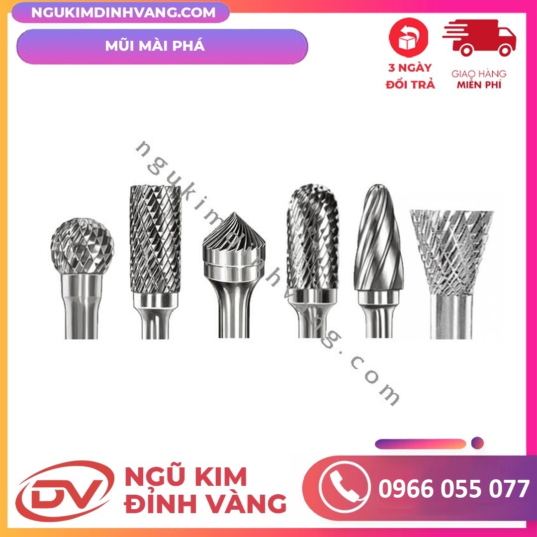 Mũi Mài - Dũa Hợp Kim