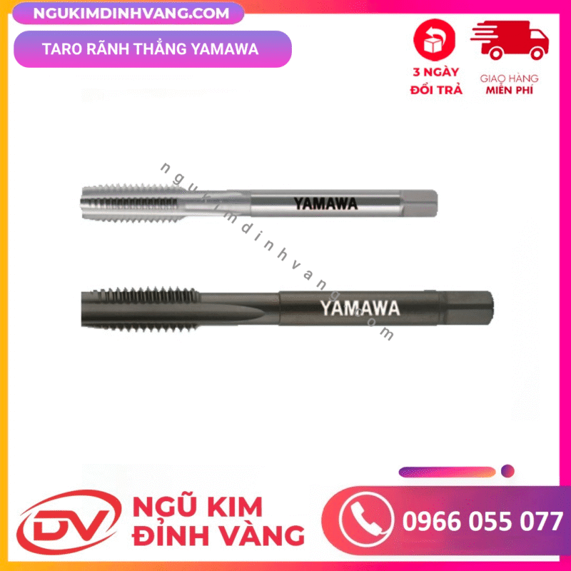 mũi taro rãnh thẳng yamawa