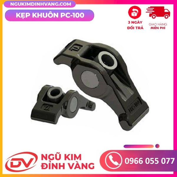 linh kiện khuôn mẫu, kẹp khuôn pc100, ngũ kim đỉnh vàng