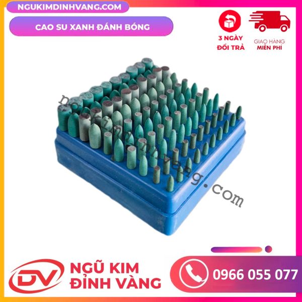 Cao Su Xanh Đánh Bóng