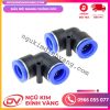 Đầu Nối Nhanh Vuông Góc (2 Nối - 1 Ren) PL