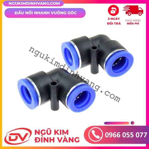 Đầu Nối Nhanh Vuông Góc - PV