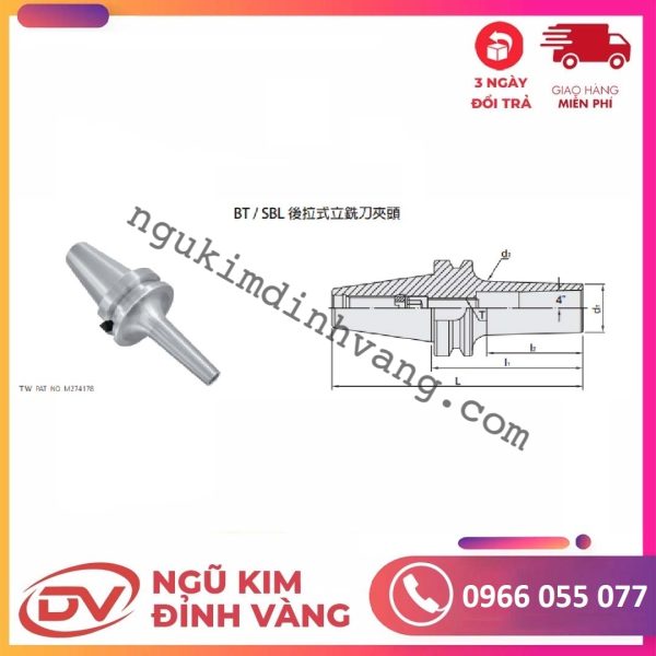 Đầu kẹp dao sử dụng nhiệt