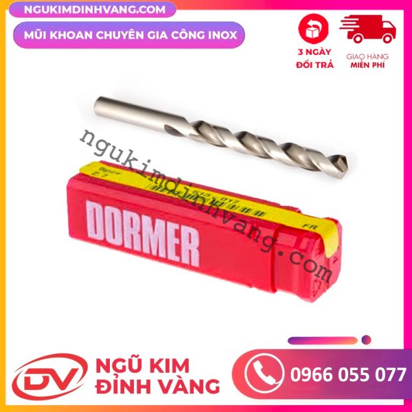 MŨI KHOAN CHUYÊN GIA CÔNG INOX DORMER
