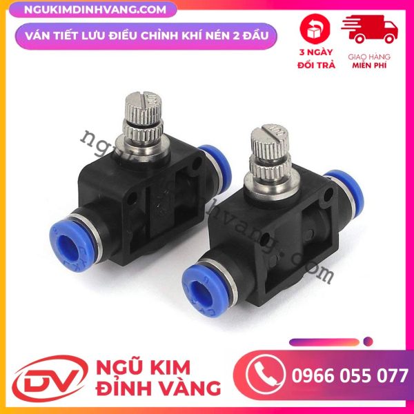 Ván Tiết Lưu Điều Chỉnh Khí Nén 2 Đầu - ESA