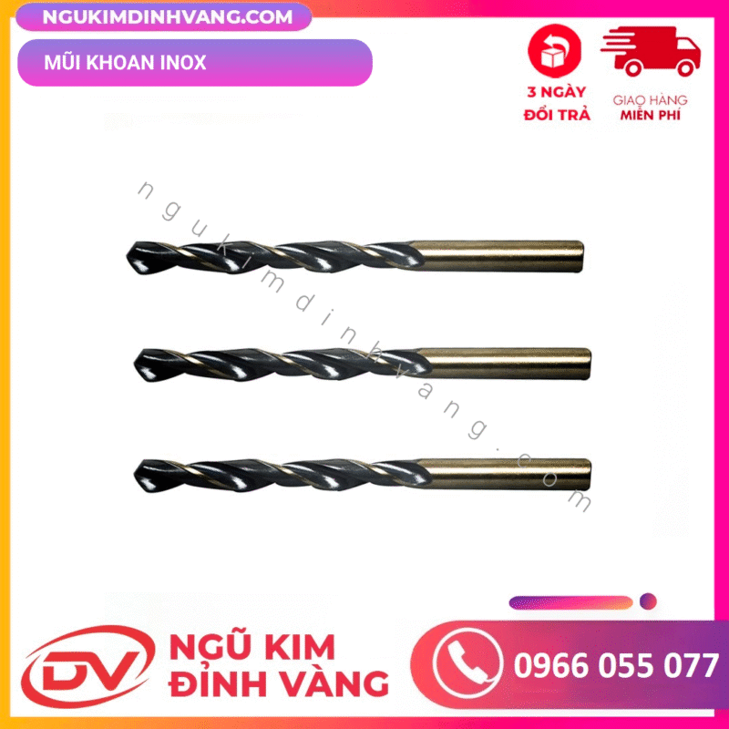 mũi khoan inox