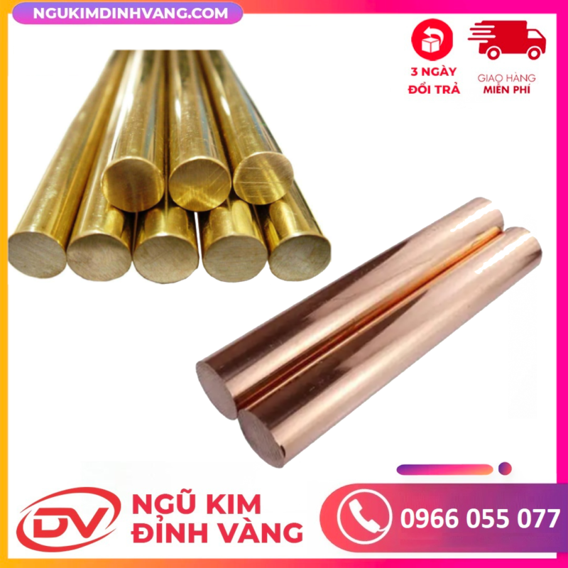 Đồng Đỏ Đồng Thau Vàng