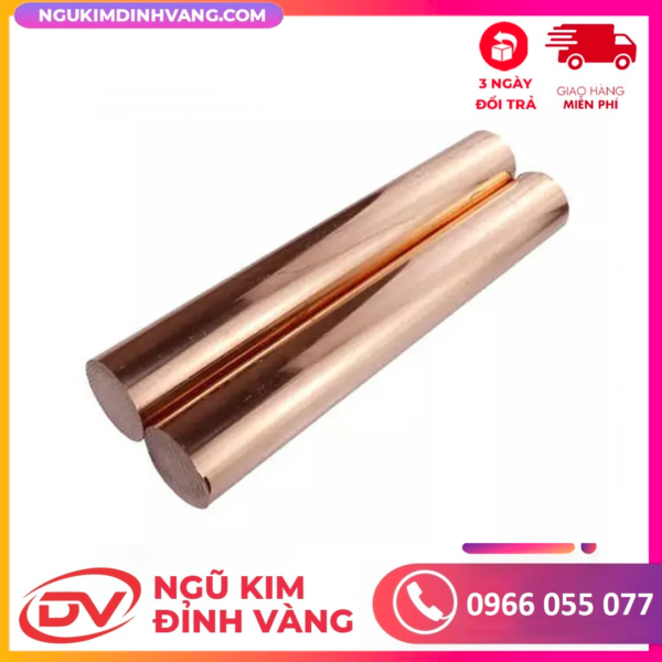 Đồng đỏ thanh tròn