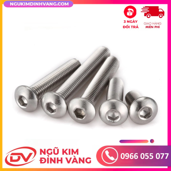 Ốc lục giác chìm