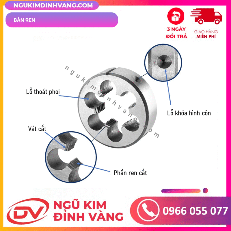 Đặc điểm cấu tạo của taro ren