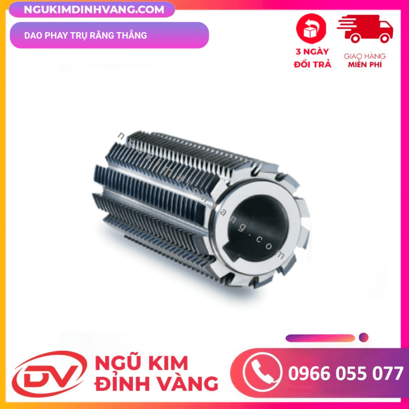 dao phay trụ răng thẳng