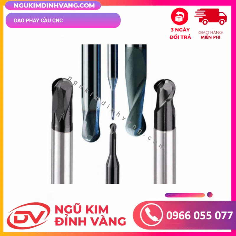 dao phay cầu hợp kim