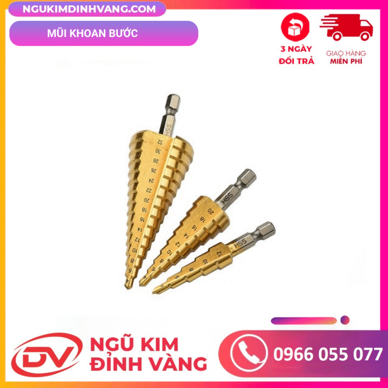 mũi khoan bước