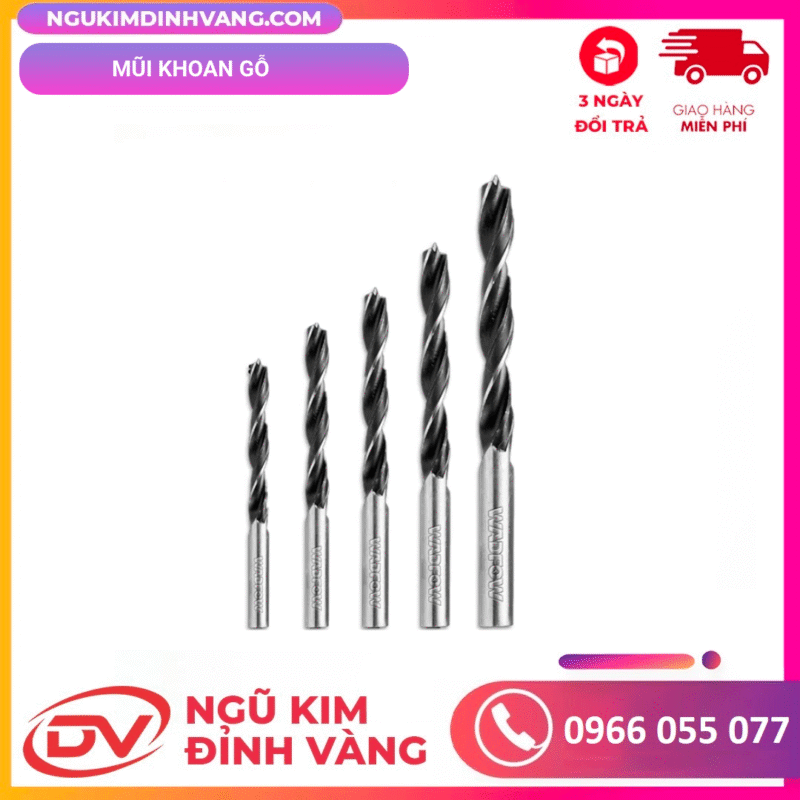 mũi khoan chuyên vật liệu gỗ