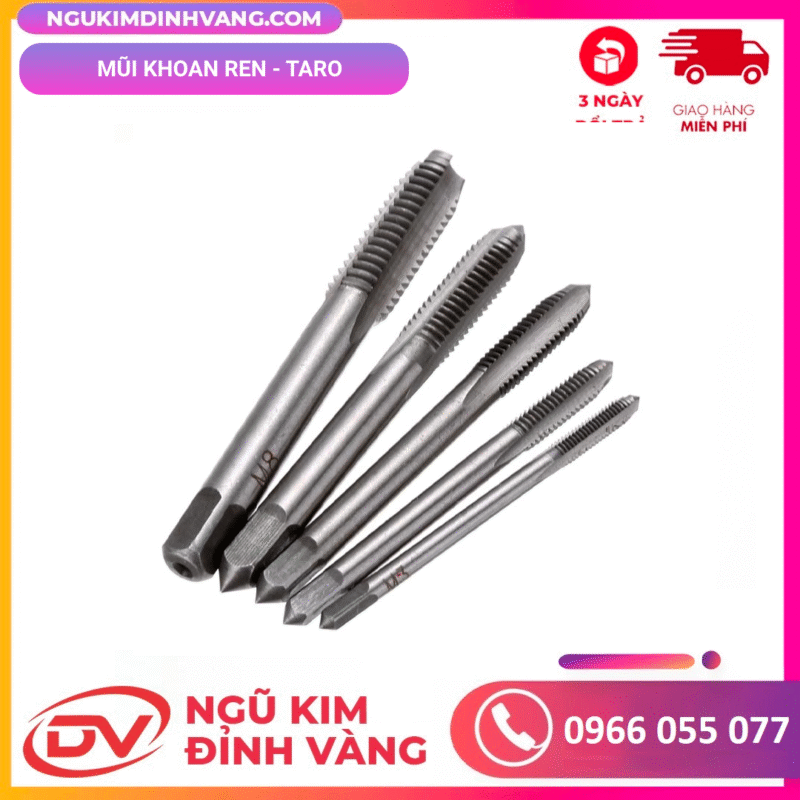 mũi khoan tạo ren