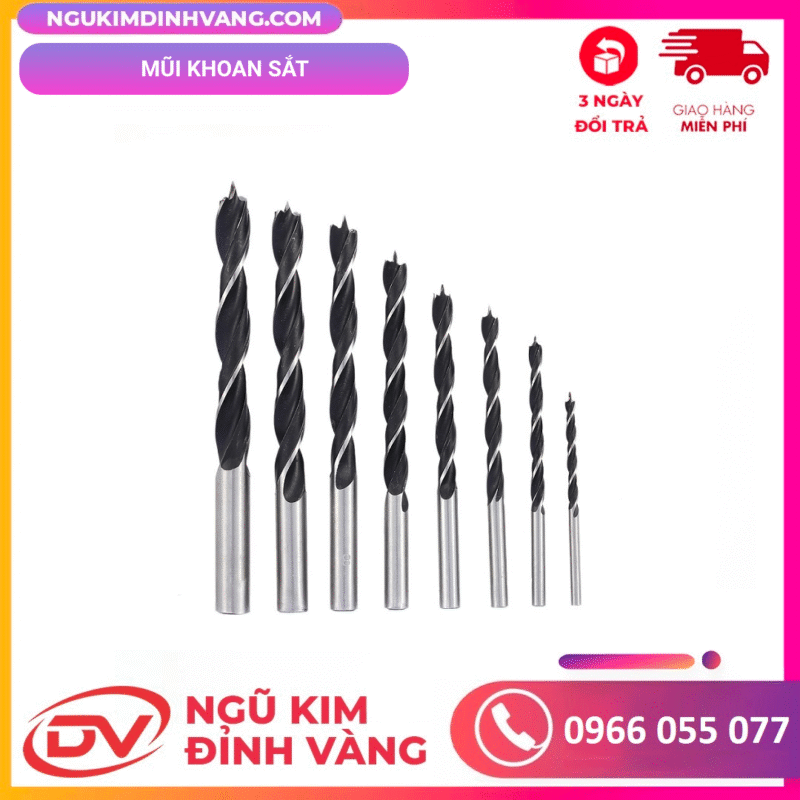 mũi khoan sắt