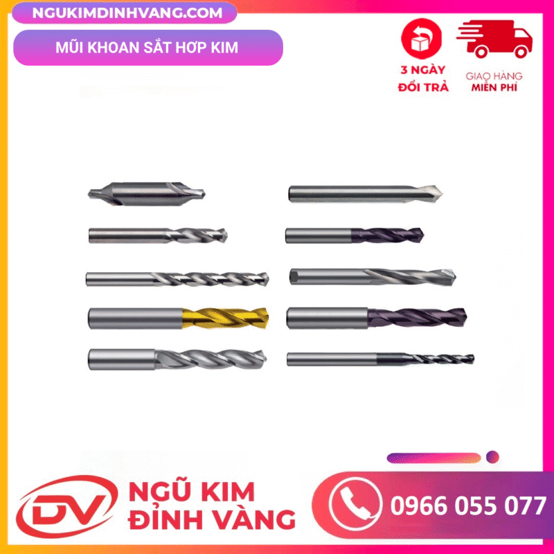 Mũi khoan sắt hợp kim
