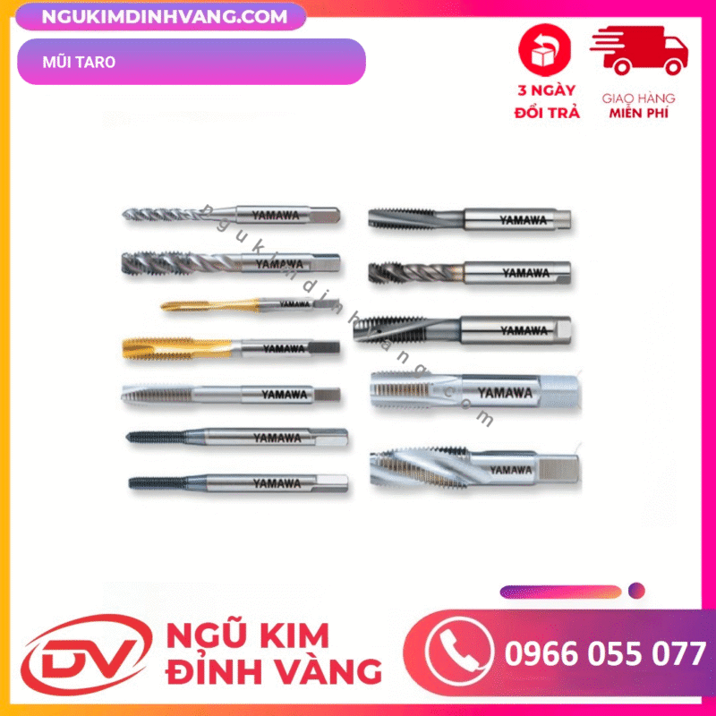 Các loại mũi taro