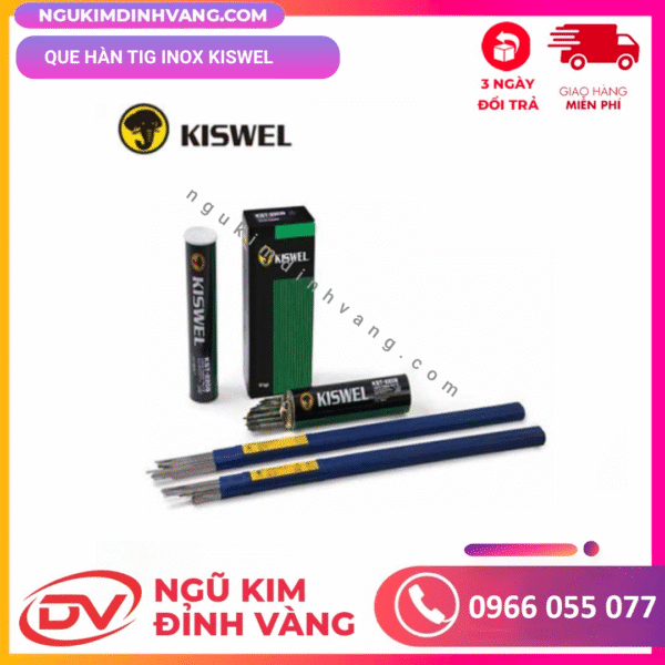 Que Hàn TIG Inox Kiswel