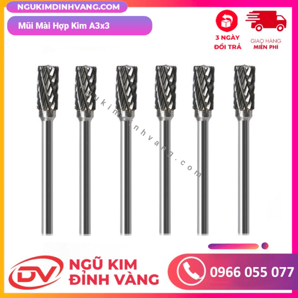 Mũi Mài Hợp Kim A3x3