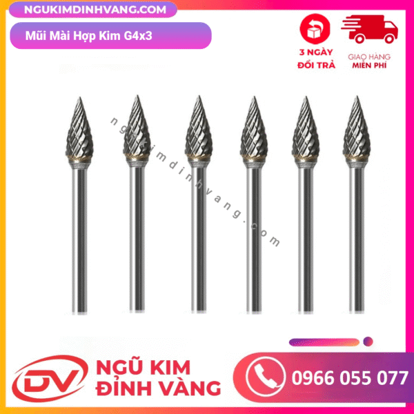 Mũi Mài Hợp Kim G4x3