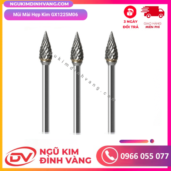 Mũi Mài Hợp Kim GX1225M06