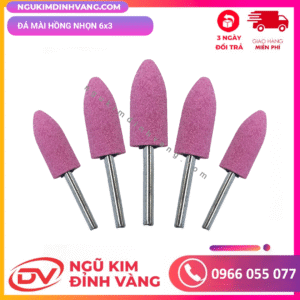 Đá mài hồng nhọn 6x3
