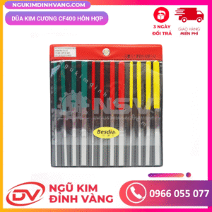 Dũa kim cương CF400 hỗn hợp (12 cái/bộ)
