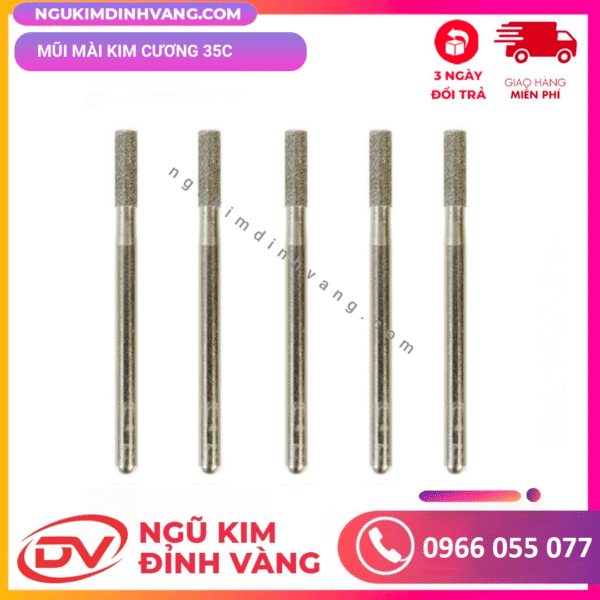 mũi mài kim cương 35C