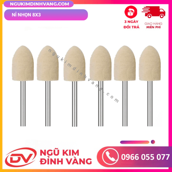 Nỉ nhọn 8x3