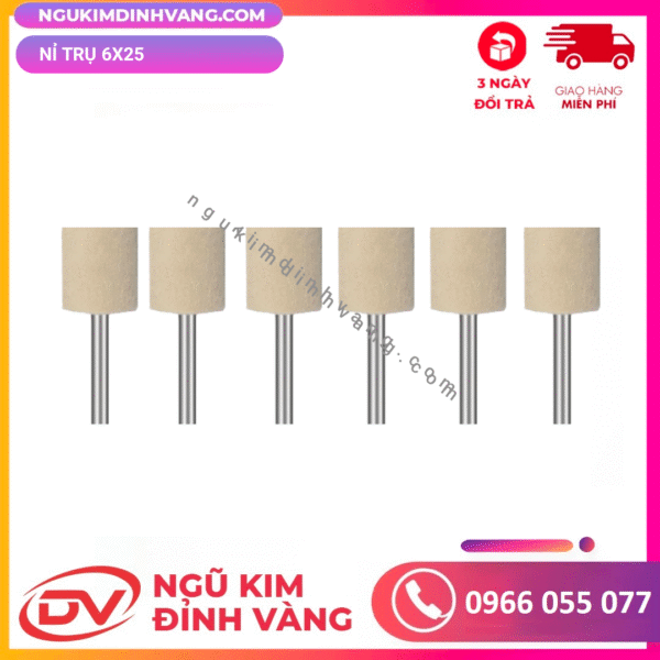 Nỉ trụ 6x25