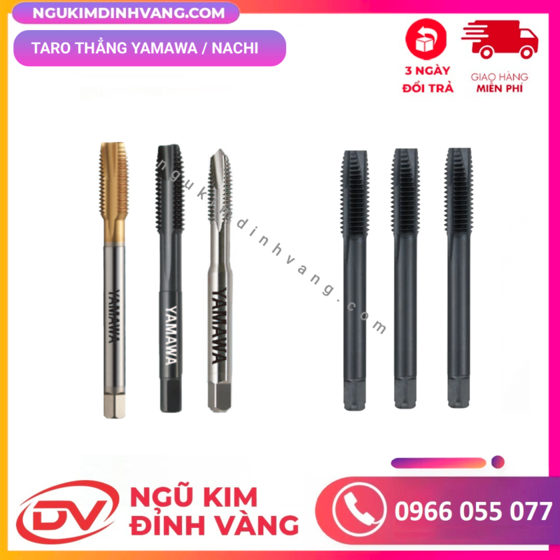 so sánh taro thẳng yamaw và nachi