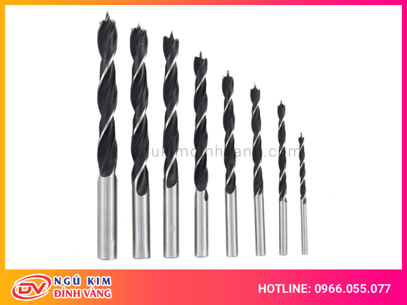 Các loại mũi khoan inox