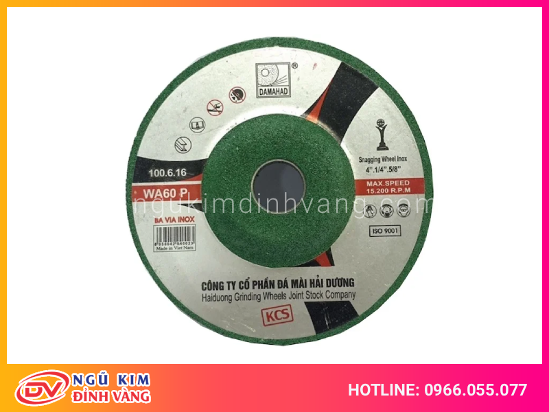 Thông số kỹ thuật đá mài hải dương