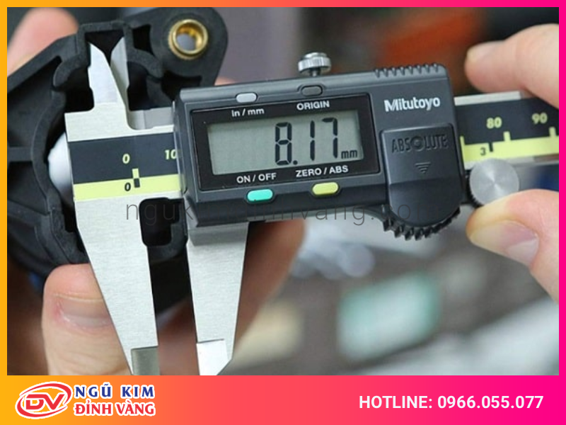 Ứng dụng thước cặp điện tử