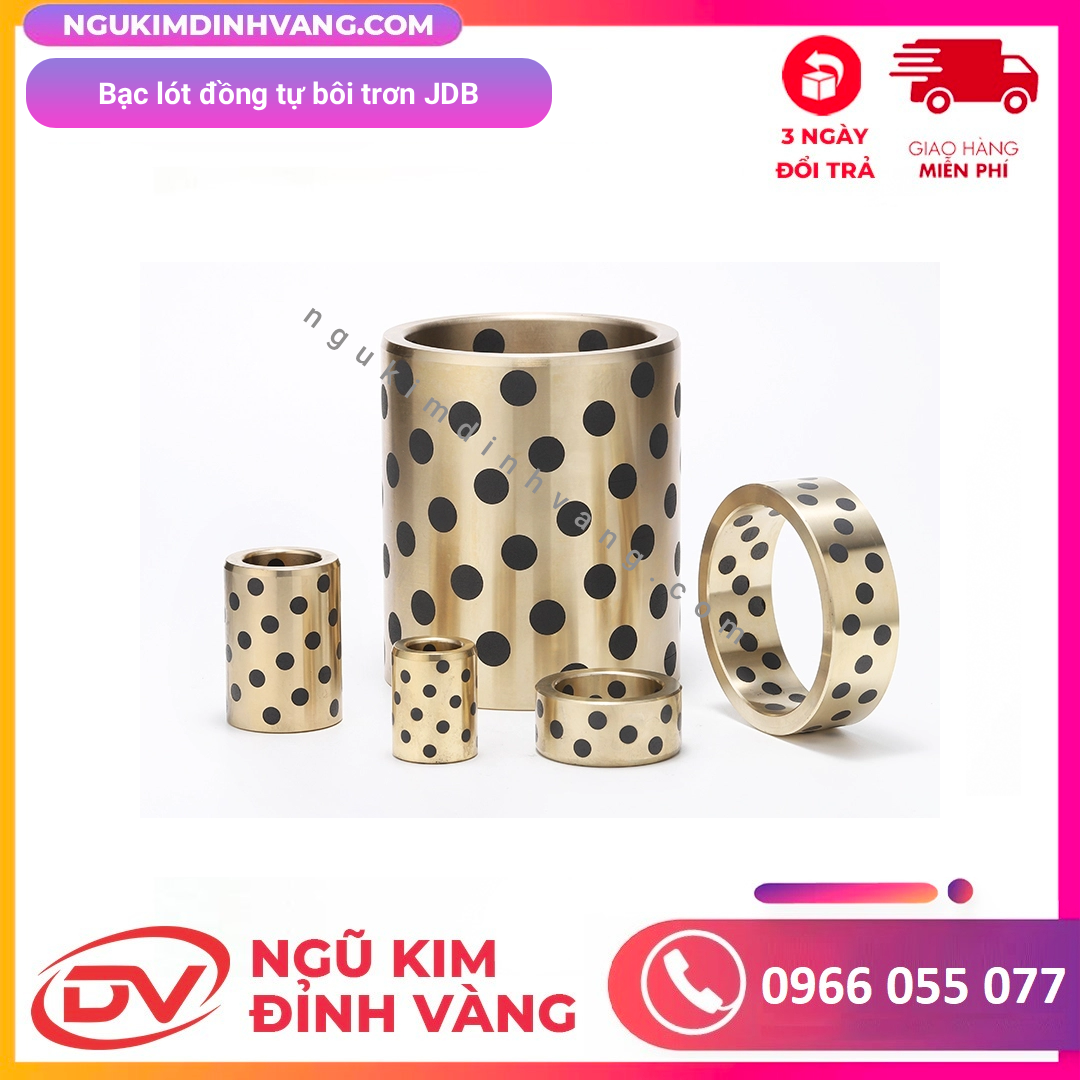 bạc lót đồng tự bôi trơn JDB